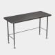 HYGIENOX Electropolished Table with Rear Rail