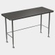 Stainless steel Hygienox table with tubular rear tie bar