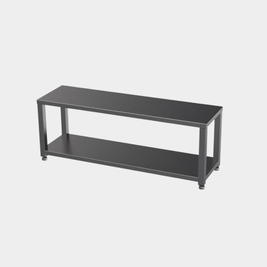 Seating/Step Over Bench with 1 Shelf