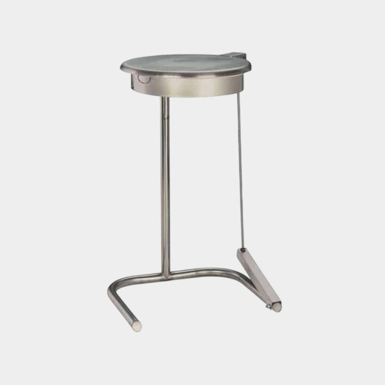 Open Frame Waste Bag Holders - Foot operated Lid