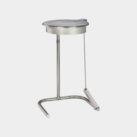 Cleanroom Waste Bag Holders - Foot operated lid Cleanroom Waste Bag Holders - Foot operated lid