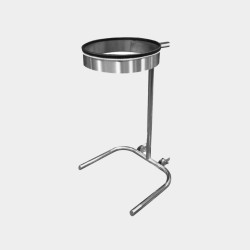  Open Frame Waste Bag Holders - No Lid - Mobile