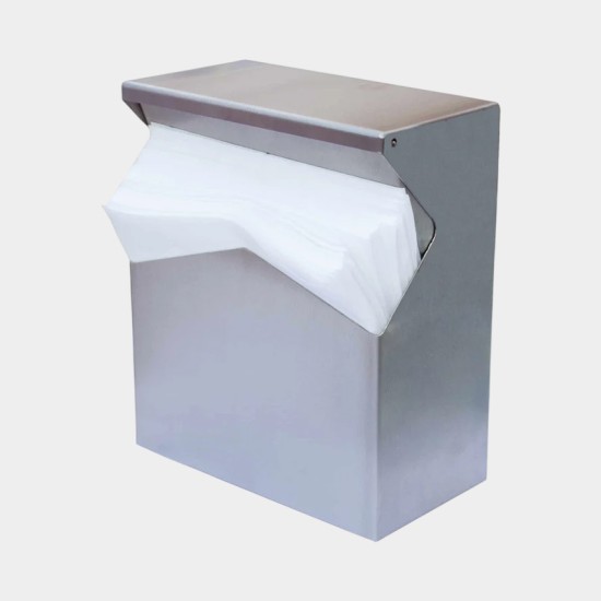 Wall mounted wipe dispenser