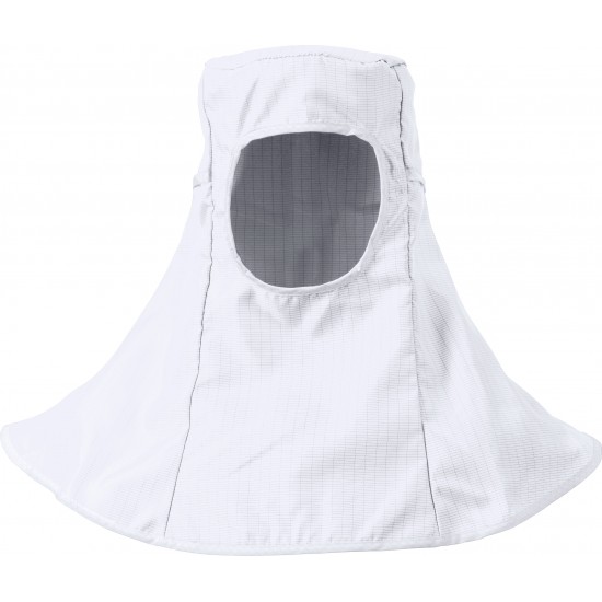 White Cleanroom Hood, ISO Class 3, One Size