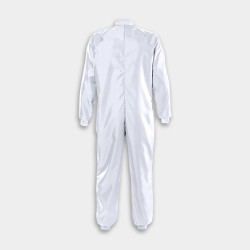 White Cleanroom Coverall, ISO Class 3