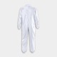 White Cleanroom Coverall, ISO Class 3