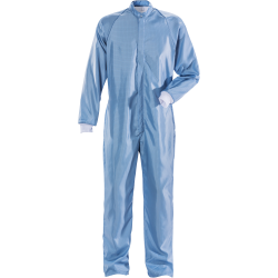 Cleanroom Coverall, ISO Class 3, Blue, XS
