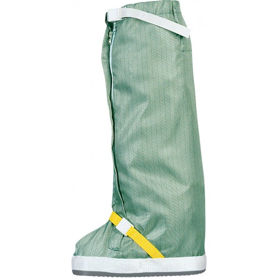 Green Cleanroom Boot, ISO Class 3