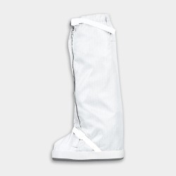 White Cleanroom Boot, ISO Class 3