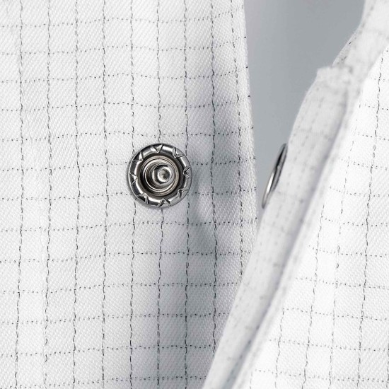 White ESD COAT 3080 ELP