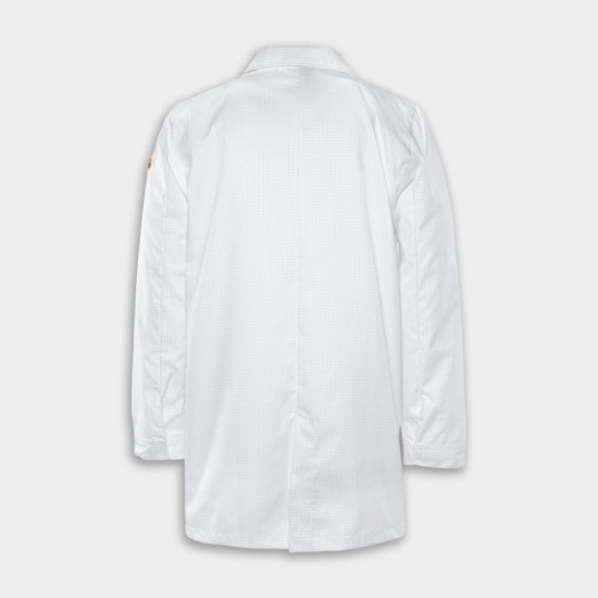 White ESD COAT 3080 ELP