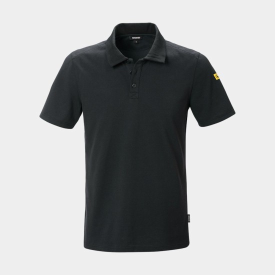Black ESD Polo Shirt, 7080 XPM 