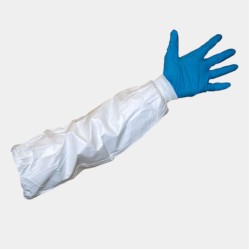 Chemsplash Oversleeve with Knitted Cuff