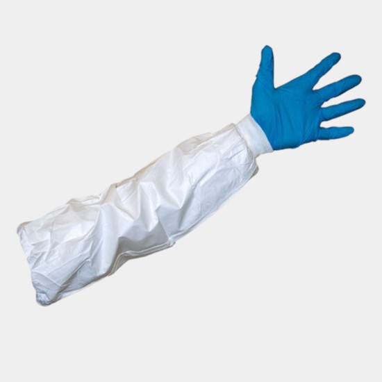 Chemsplash Oversleeve with Knitted Cuff