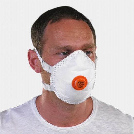 Alpha Solway Disposable Respirator | FFP3 | Exhalation Valve