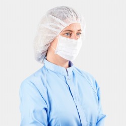Cleanroom Face Mask | 3-Ply | ISO 5+ | Ear Loops (Ultra-fine PP)