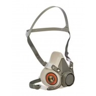 3M 6000 series reusable half face respirator mask, S