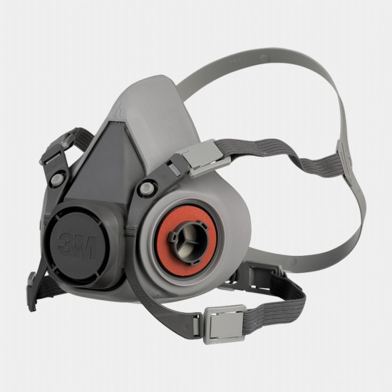 3M™ 6000 Series Half Mask Respirator | Reusable | Dual Filter Bayonet