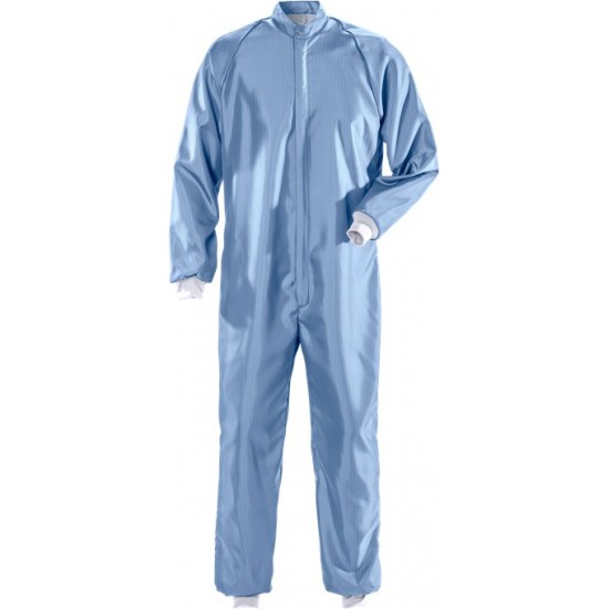 Blue Cleanroom Coverall, ISO Class 3