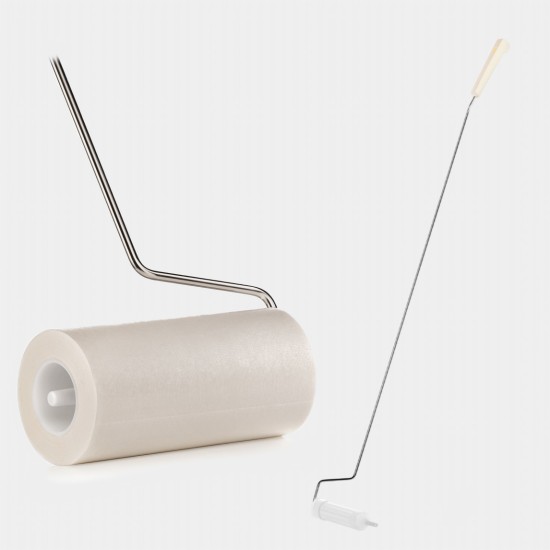 Tacky Roller with Long Handle | 160mm x 20m