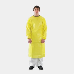 ALPHATEC® 3000 APRON WITH SLEEVES ULTRASONICALLY WELDED - MODEL 214