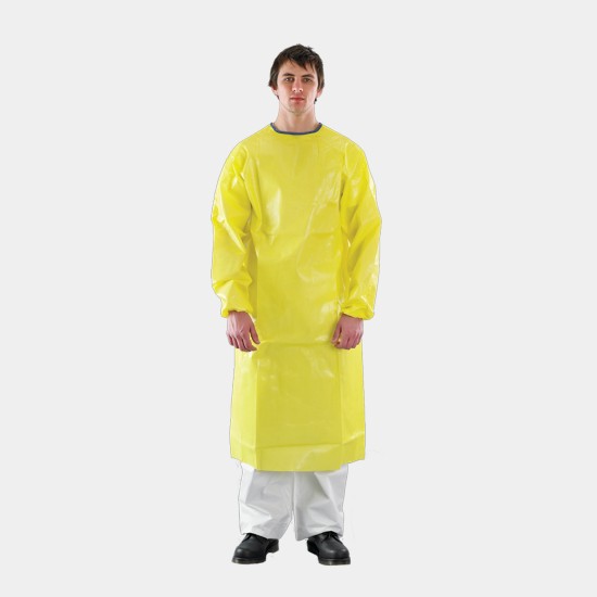 ALPHATEC® 3000 APRON WITH SLEEVES ULTRASONICALLY WELDED - MODEL 214