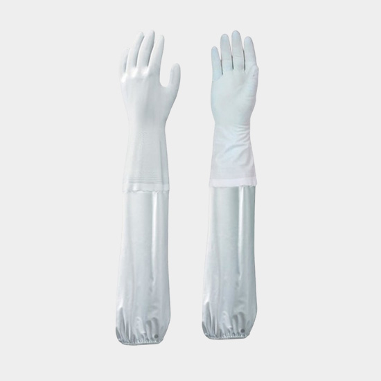 Gauntlet Gloves, Acid Resistant (Pack/5 Pairs)
