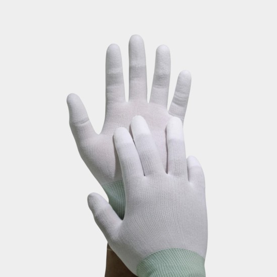 Nylon Glove with PU fingertip