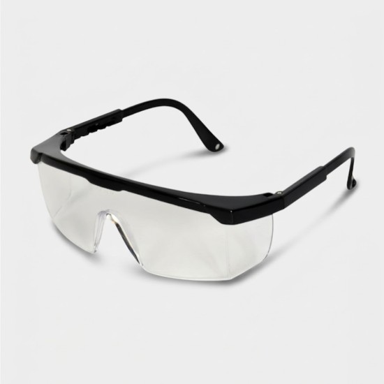 Beaufort™ Safety Glasses | Wraparound Clear Lens | Adjustable Arms | Lightweight Eye Protection