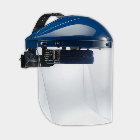 Bollé™ BL20 Face Shield | Full Head & Face Protection | Adjustable Headband | High Impact