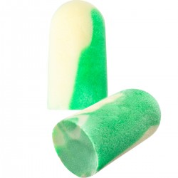Mega Bullet™ BioSoft™ BSF-1 Uncorded Earplugs | Bio-Based | Sustainable | 200 / Box
