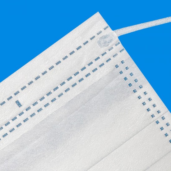 PureTex® Cleanroom Face Mask | 3-Ply | ISO 4+ | OP Ear Loops