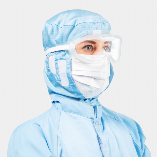 PureTex® Cleanroom Face Mask | 3-Ply | ISO 4+ | OP Head Loops