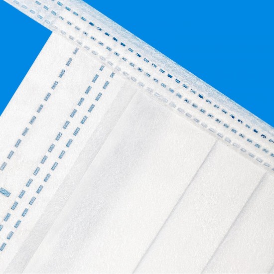 PureTex® Cleanroom Face Mask | 3-Ply | ISO 4+ | Head Ties