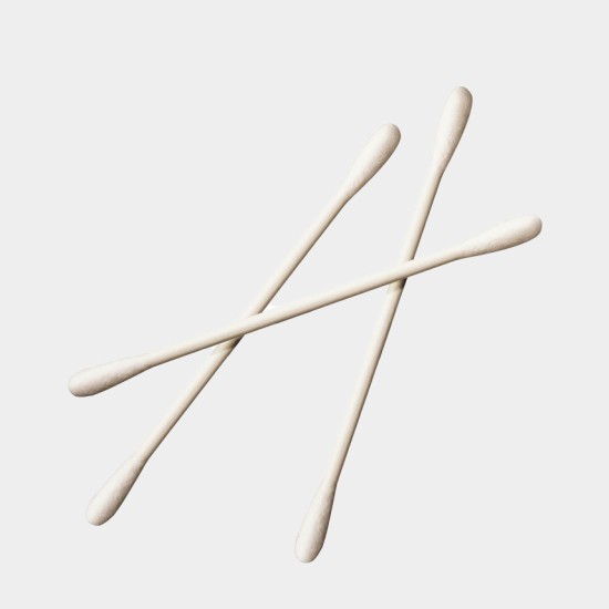 Spherical shaped 4.4mmØ Cotton Swab (Huby) - 2'500 pieces