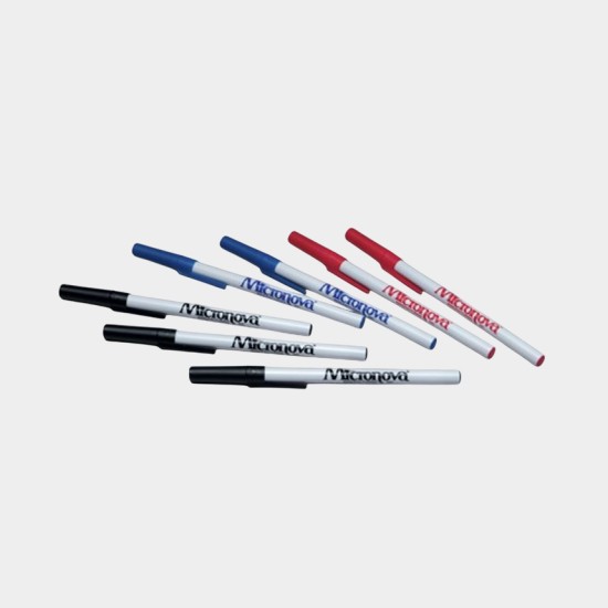 Micronova™ Cleanroom Pens | Low-Sodium Ink | ISO 5+ | Packs