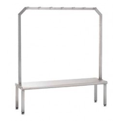  Seating/step over bench w/ hanging rack 1000x400mm