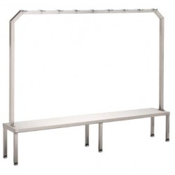 Seating/step over bench w/ hanging rack 1000x400mm