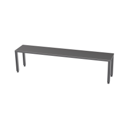 Seating/step over bench no shelves 1000 x 350mm