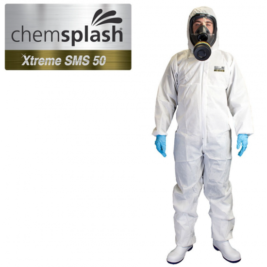 Xtreme 50, (SMS) Coverall with Hood