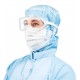 Facemask, 3-Ply, w/PU Ear loop, ISO 4+ Cleanrooms