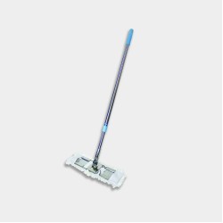 Flat Mop System | ISO Class 4+ | Stainless Steel with Microfibre Mop Head