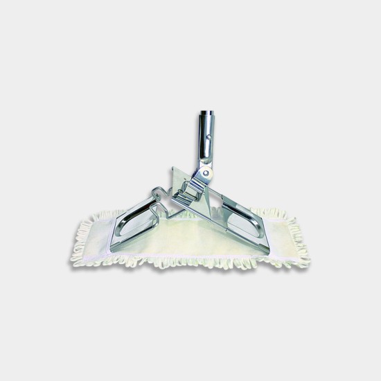 Flat Mop System | ISO Class 4+ | Stainless Steel with Microfibre Mop Head