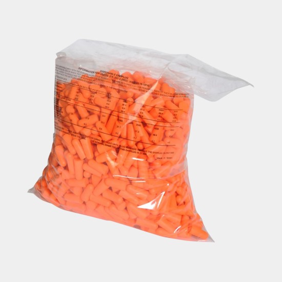 PU Foam Earplug Refill | SNR 38 | Box of 500 Pieces