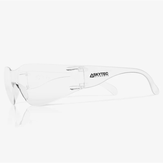 Wraparound Safety Glasses | Clear Lens | Anti-Scratch | 23g Wraparound Safety Glasses | Clear Lens | Anti-Scratch | 23g