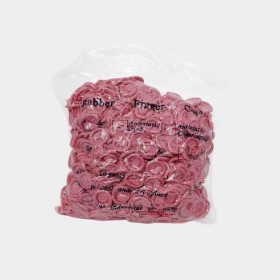 Latex Fingercots, PK/10 gross