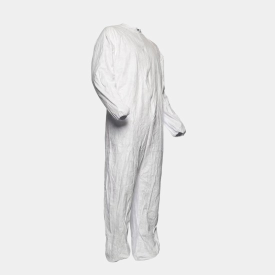 Tyvek® IsoClean® Unhooded Coverall | Clean-processed | Gamma-sterilized 