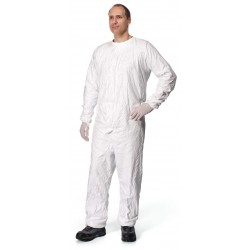 Tyvek® IsoClean® Clean and Sterile Unhooded Coverall, Size - XXS