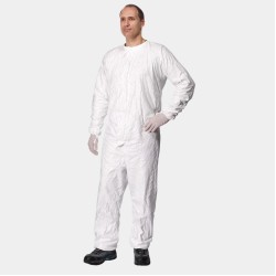 Tyvek® IsoClean® Unhooded Coverall | Gamma-sterilized