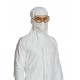 Tyvek® IsoClean® Sterile Hooded Coverall | ISO Class 5+ | Type 5-B / 6-B